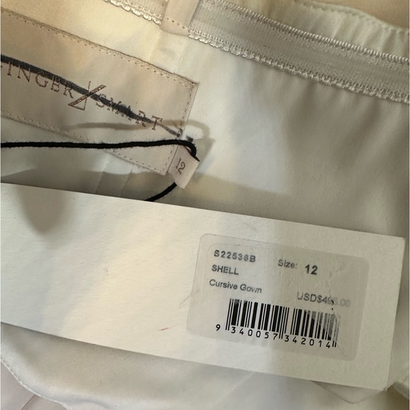 Ginger & Smart Cursive Tie-Waist Silk Dress - Picture 15 of 15